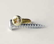 DIN 7505B Domborúfejű, faforgácslap csavar, A2, Rozsdamentes, 5x30 termék fő termékképe