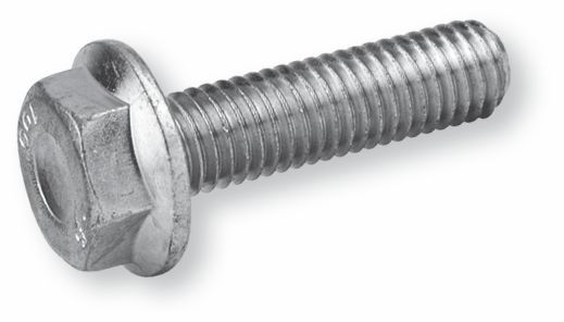 DIN 6921 Peremes hatlapfejű csavar,bordázott 8.8, Horganyzott, M 8x25 termék fő termékképe