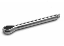 DIN 94 Sasszeg, Acél, Natúr, M 2x40 termék fő termékképe